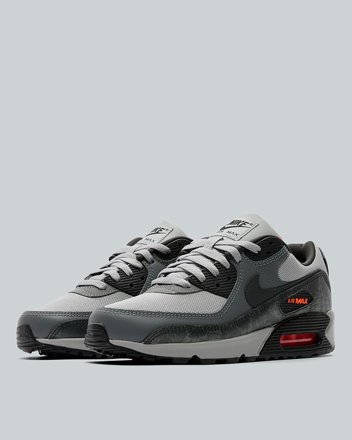 Nike Men's Air Max 90 Trainer - Multi Colour/Black/Multi Colour