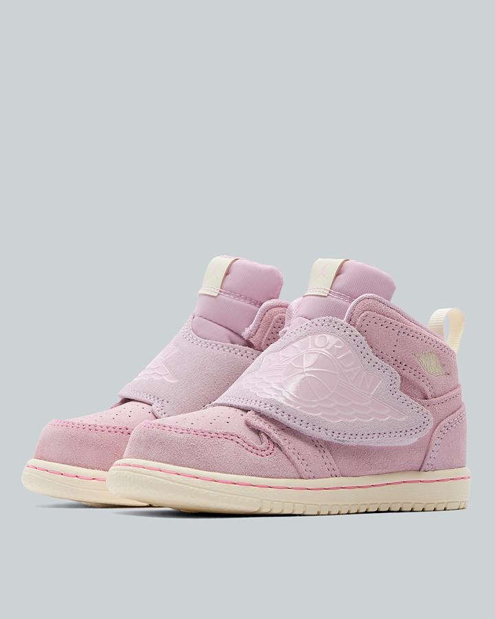 Jordan Baby Sky 1 Trainers - Iced Carmine Anthracite Pink Foam