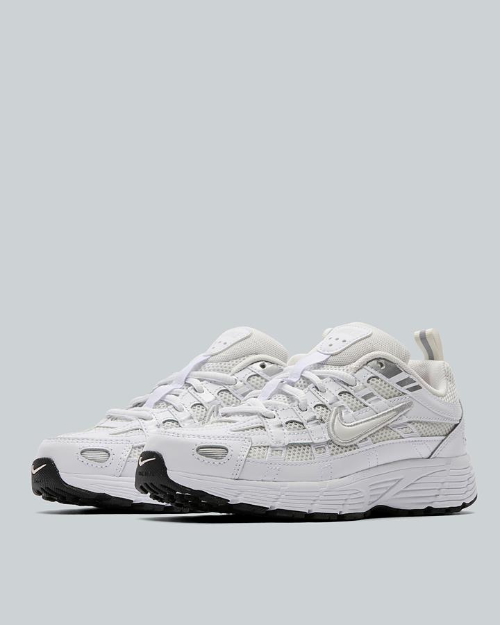Nike Infant P-6000 Trainers - Platinum Tint Platinum Tint White