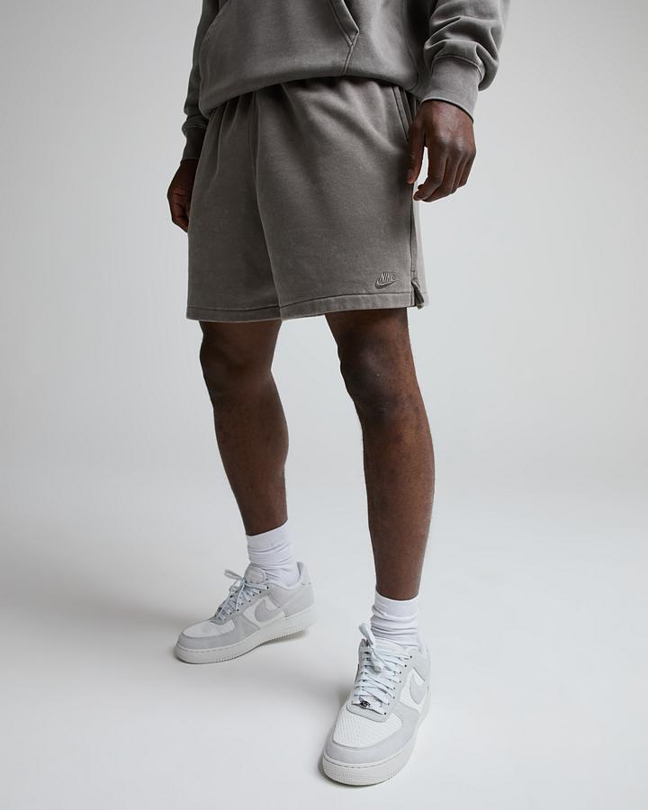 Nike Men's Club Flow Wash Short - Cave Stone