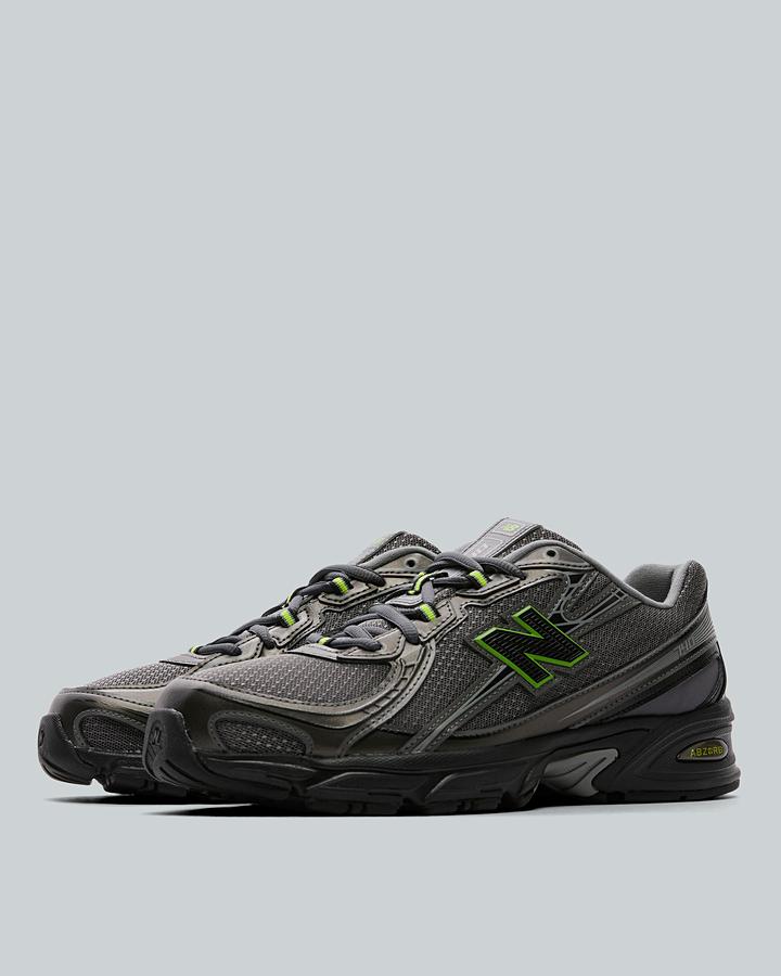 New Balance Men's 740 Trainer - Castlerock/Alkaline Green/Black