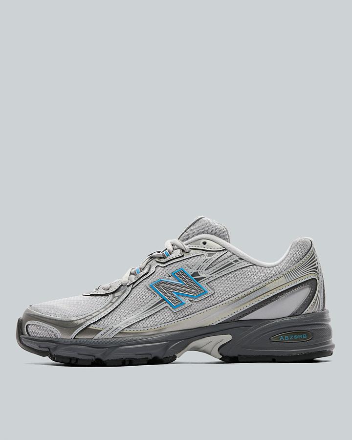 New Balance Men's 740 Trainer - Raincloud/Fan Blue/Dark Grey