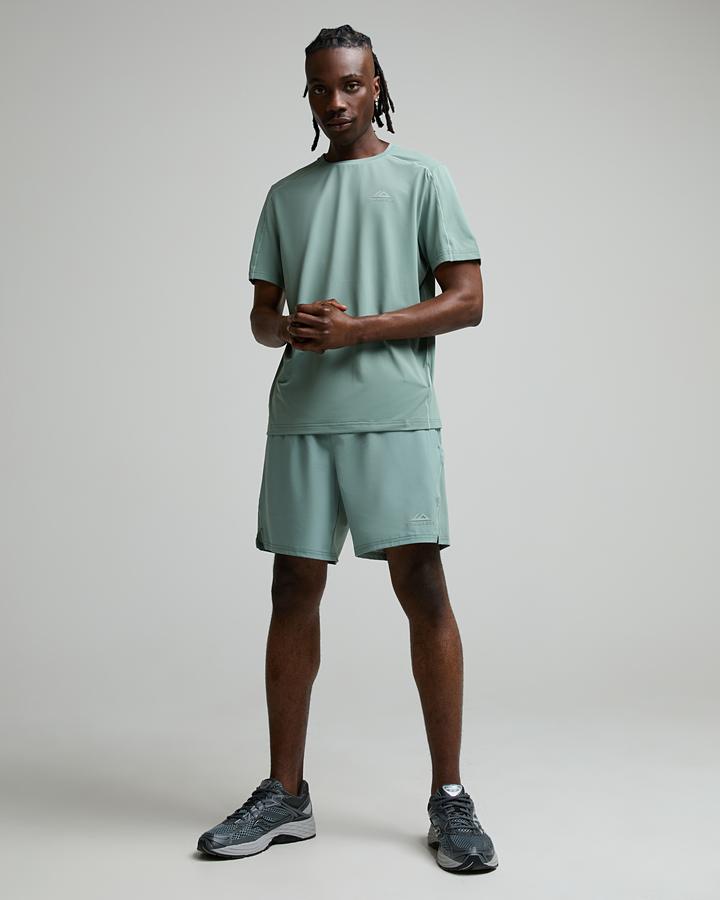 Trailberg Men's Momentum T-Shirt - Willow Green/Idyllic Green