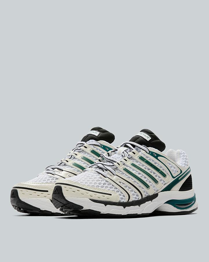 adidas Junior Adistar Control 5 Trainers - Footwear White Rich Green Core Black