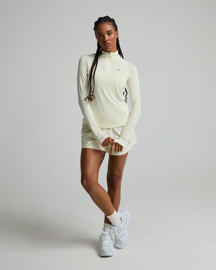 Montirex Women's Breathe Quarter Zip Top - Pear Sorbet