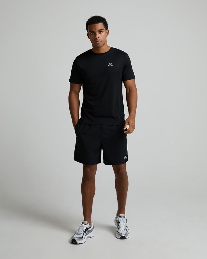 Montirex Men's Peak Gridded T-Shirt - Black