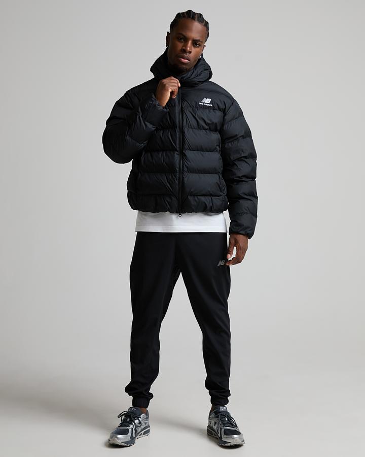 New Balance Men's Boston Puffer Jacket - Black