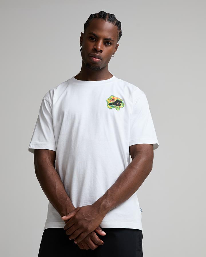 New Balance Men's Heat Map Motion T-Shirt - White