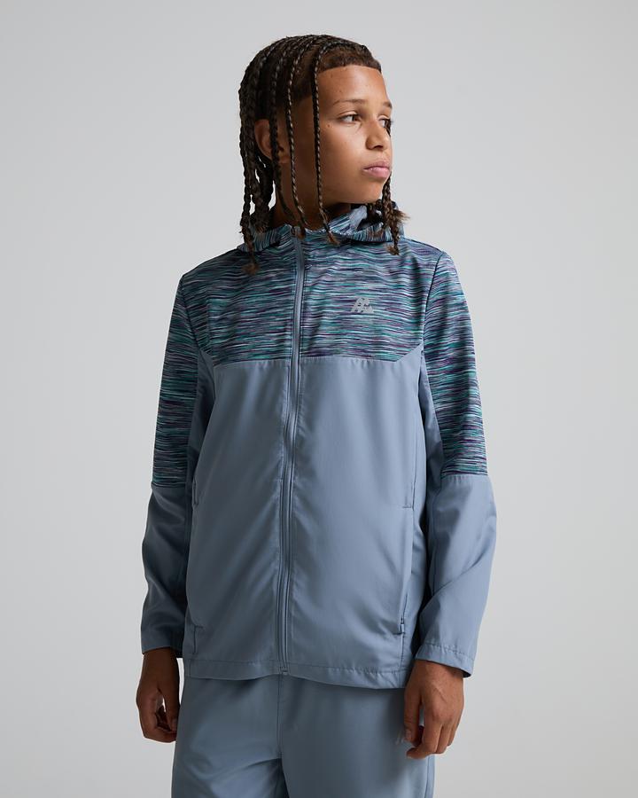 Montirex Junior Trail 2.0 Windbreaker - Cadet Grey Palazzo Breeze