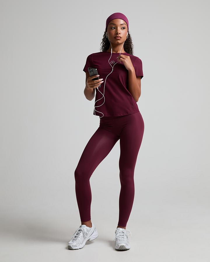 Trailberg Women's Tide T-Shirt - Deep Claret