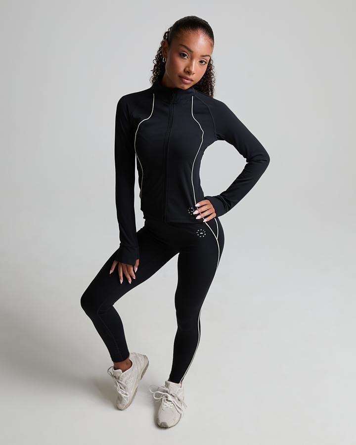 Trailberg Women's Ignite Legging - Black/Candlelight White