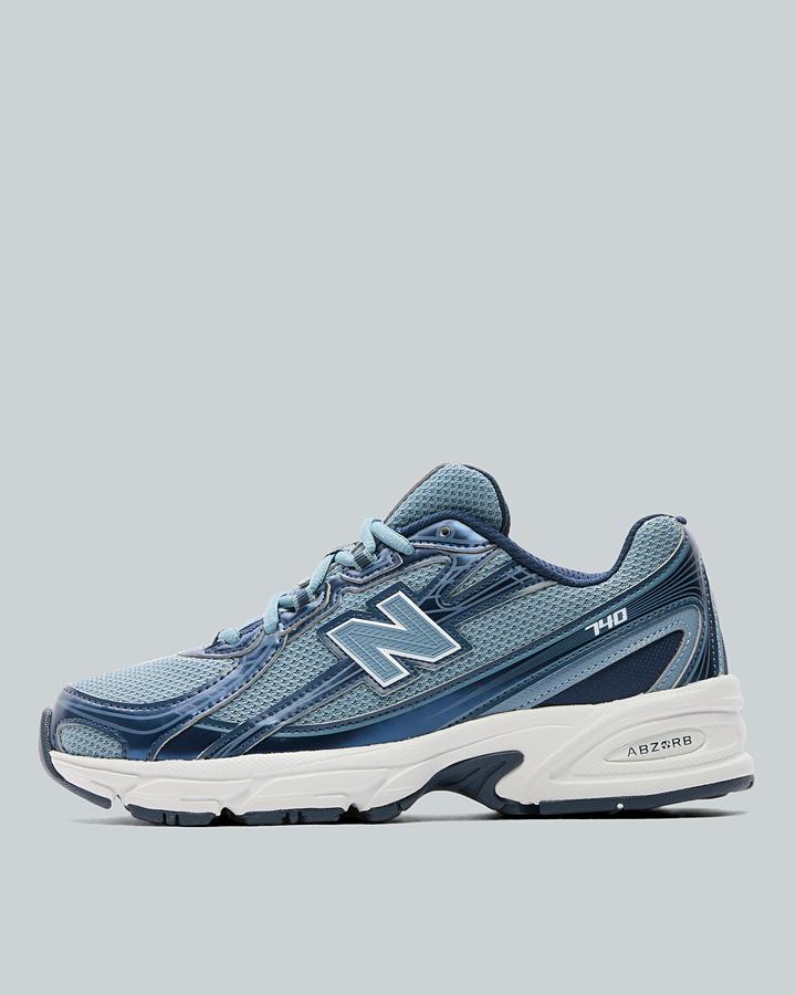 New Balance Junior 740 Trainers - Shadow Blue Nb Navy