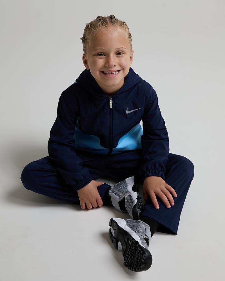 Nike Baby Full Zip Woven Pant Set - Midnight Navy