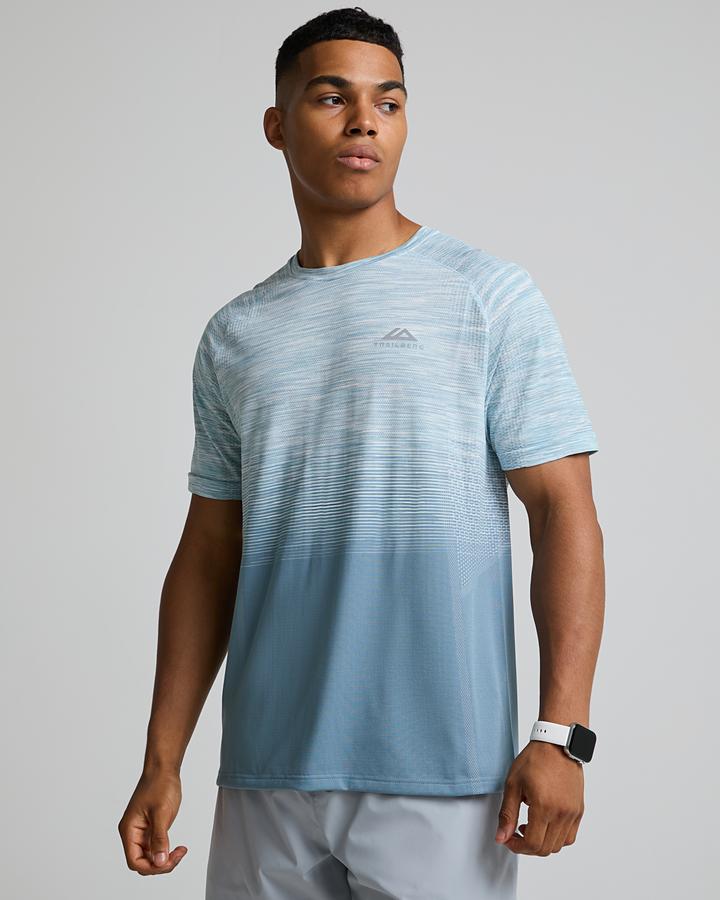 Trailberg Men's Arc Seamless 2.0 T-Shirt - Blue