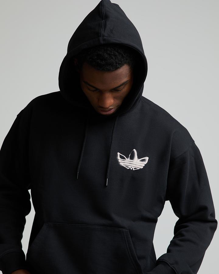 adidas Men's Powder Tongue Hoodie - Black