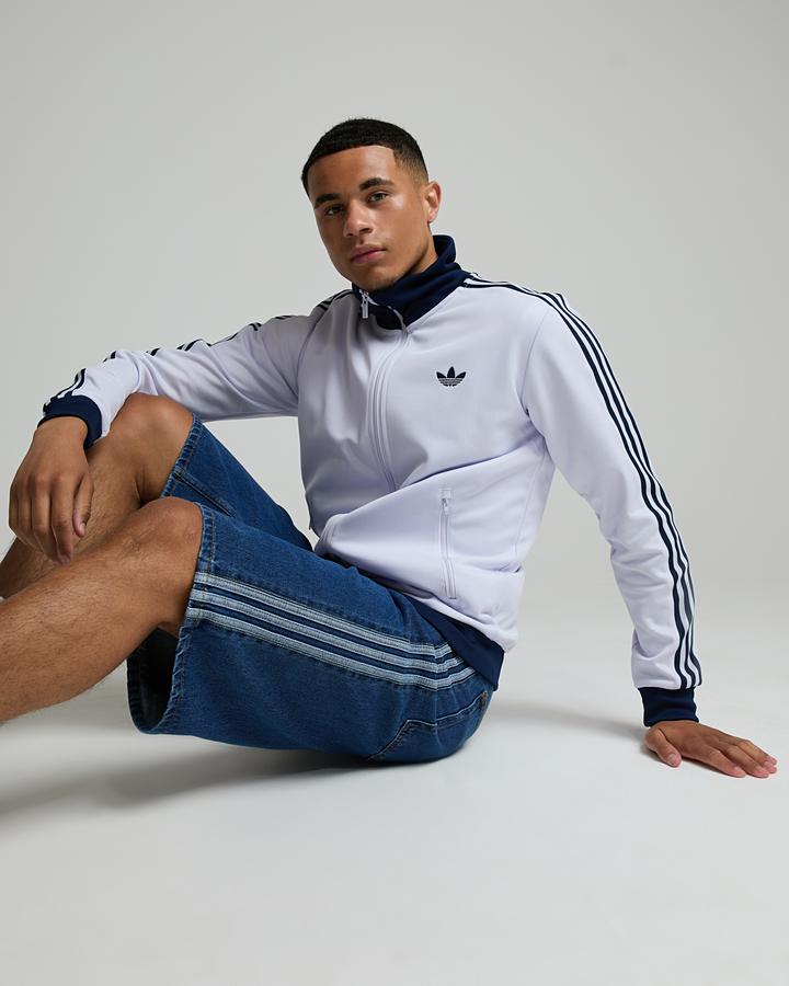 adidas Men's Beckenbauer Track Top - Frozen Purple