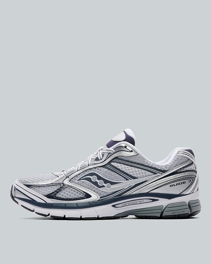 Saucony Men's ProGrid Guide 7 Trainer - Fog/Naval