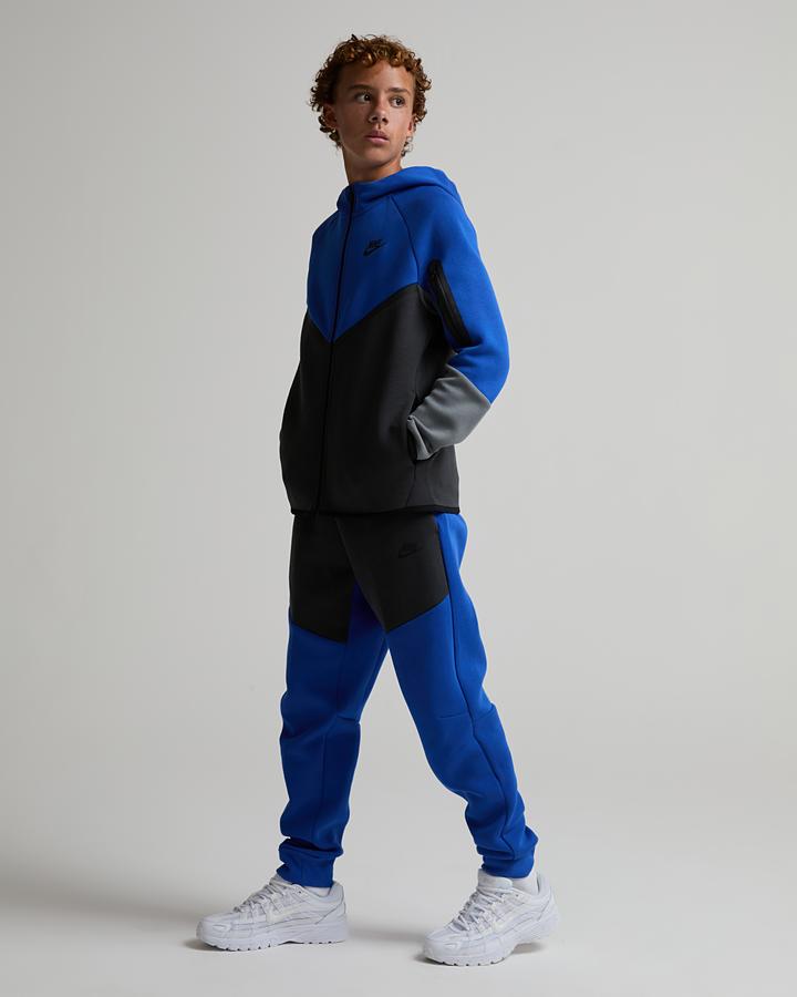 Nike Junior Tech Fleece Jogger - Game Royal Anthracite