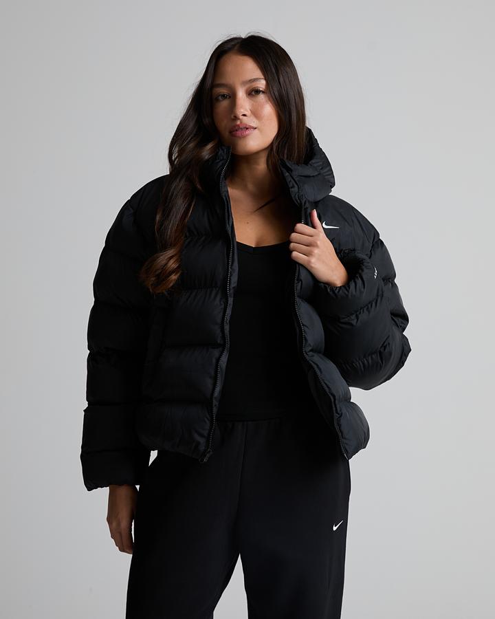 Nike Women's Therma Fit Synthetic Classic Jacket - Black/Sail