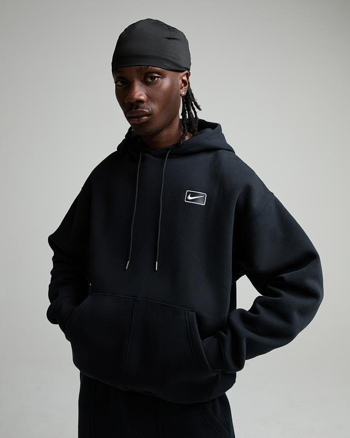 Nike Men's Street Fleece Overhead Hoodie - Black
