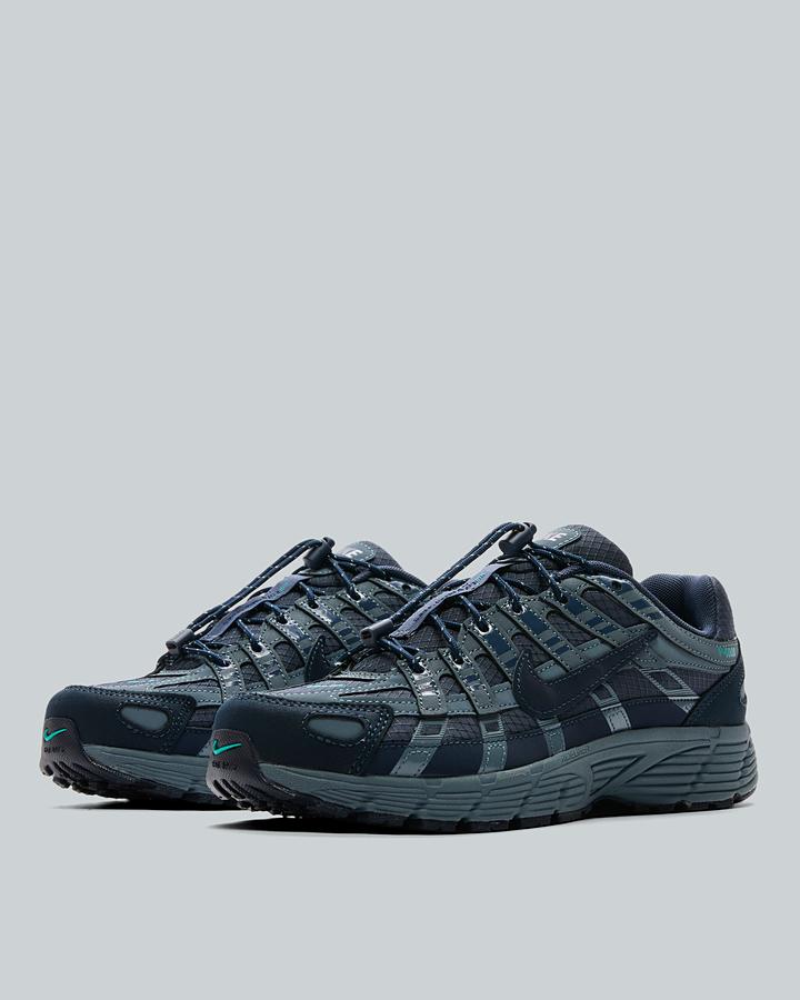Nike Junior P-6000 Trainers - Thunder Blue Eclipse Blue Graphite