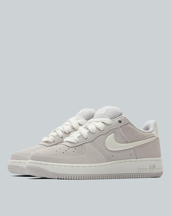 Nike Junior Air Force 1 Low Trainers - Vast Grey Sail