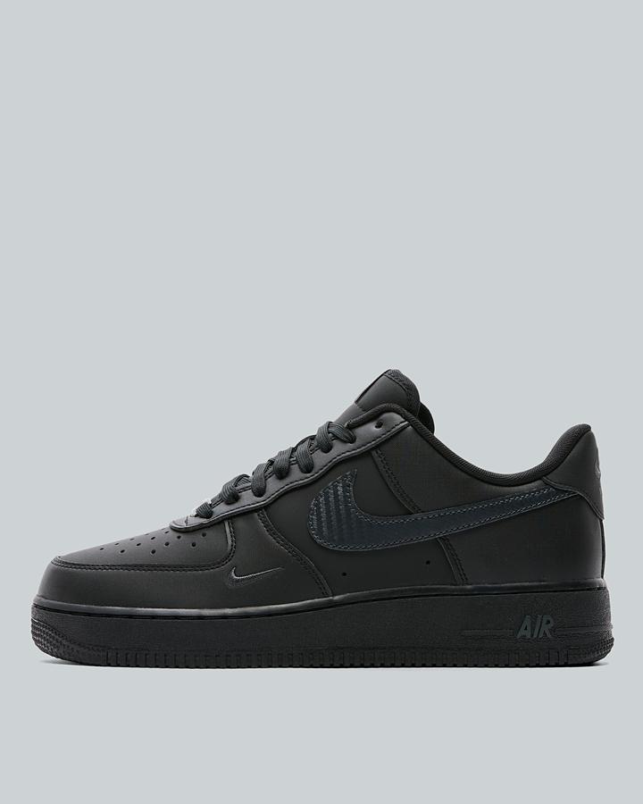 Nike Men's Air Force 1 Low LV8 DS Trainer - Black/Anthracite/Black