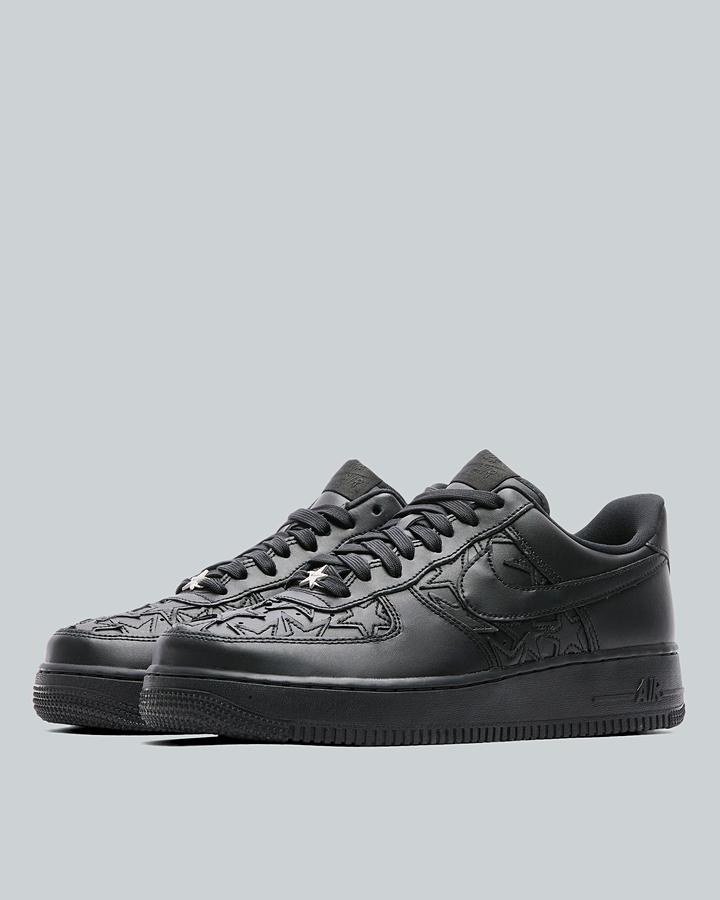 Nike Men's Air Force 1 07 Edge Trainer - Star/Black