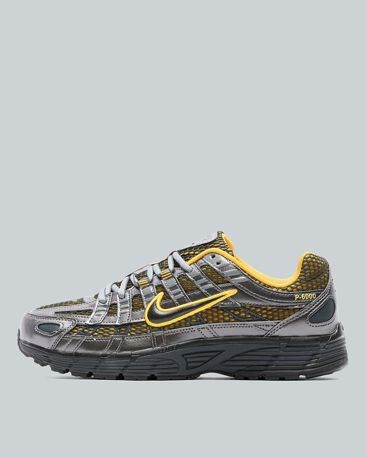 Nike P-6000 Men's Trainers - Ochre Orange/Black/Metallic Silver