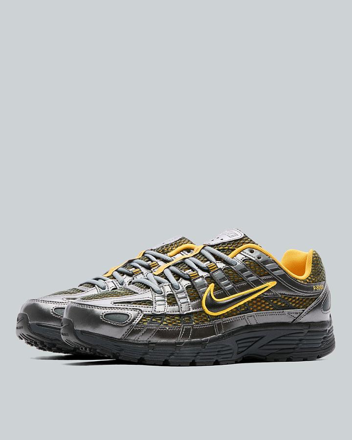 Nike P-6000 Men's Trainers - Ochre Orange/Black/Metallic Silver