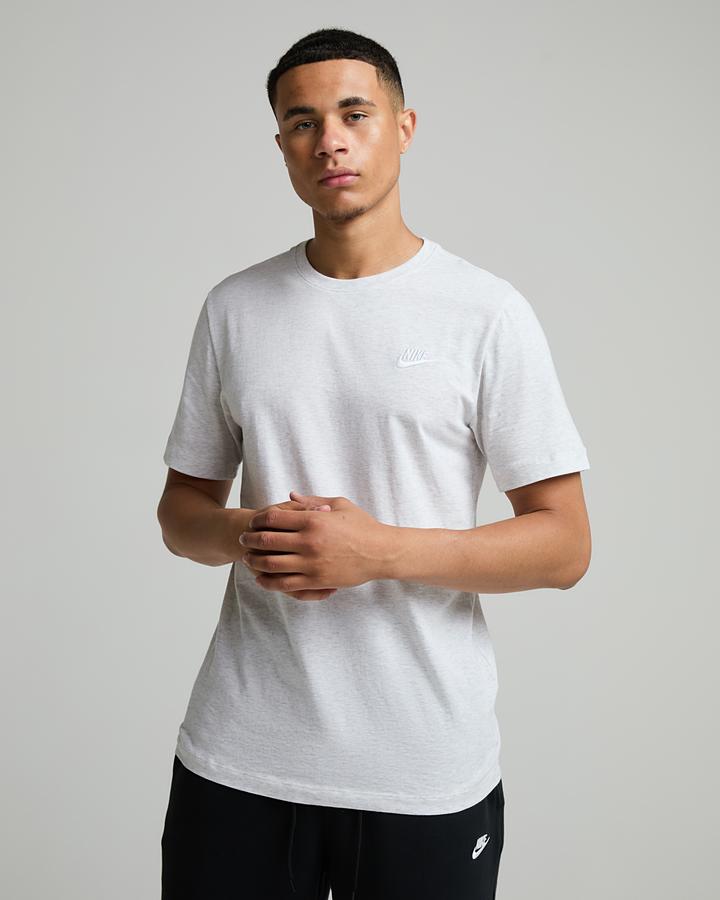 Nike Men's Club T-Shirt - Birch Heather