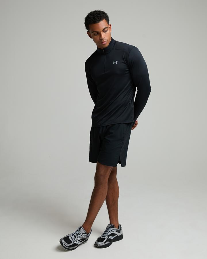 Under Armour Men's UA Tech Utility Quarter Zip - Black