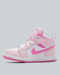 Pink Foam China Rose White