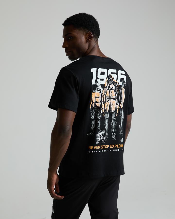 The North Face Men's 60th Anniversary Short Sleeve T-Shirt - Black
