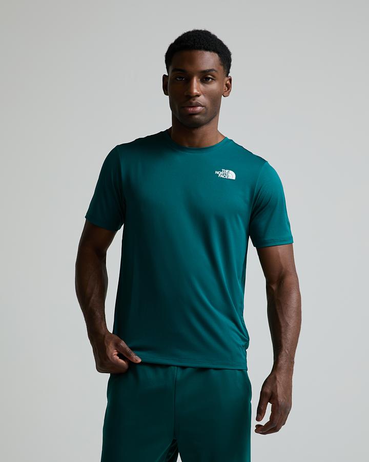 The North Face Men's 24/7 Short Sleeve Poly T-Shirt - Pacific Teal