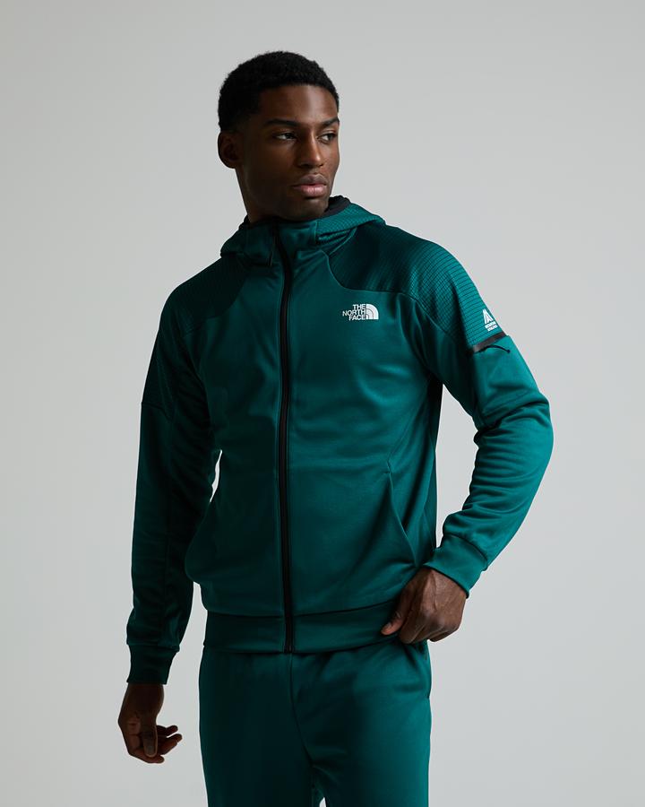 The North Face Men's Mountain Athletics Poly Hoodie - Pacific Teal