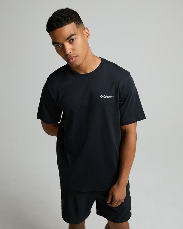 Columbia Men's Outdoor Back Graphic T-Shirt - Black