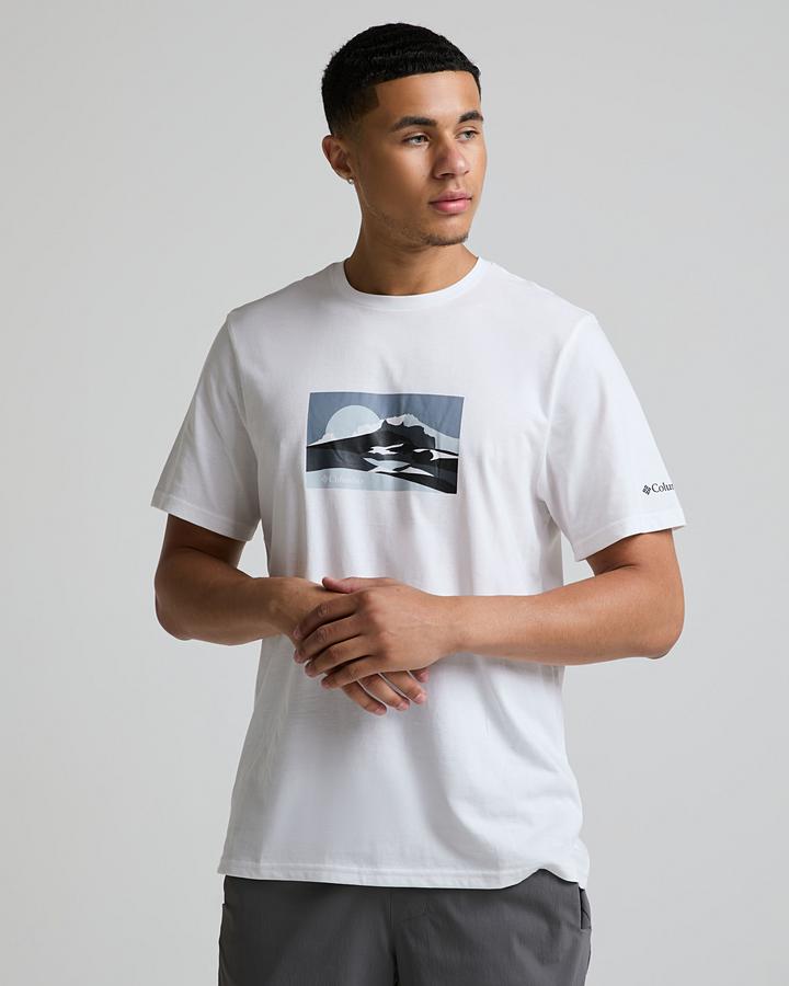 Columbia Men's Seasonal Graphic T-Shirt - White