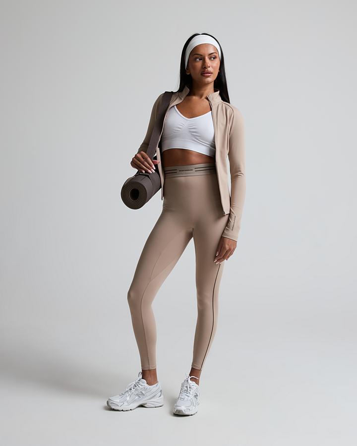Monterrain Women's Adapt Legging - Cappuccino Cream/Coco Powder