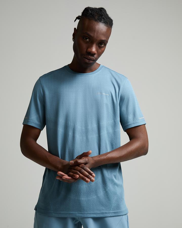 Monterrain Men's Vapor T-Shirt - Fort Blue/Mirage Waters