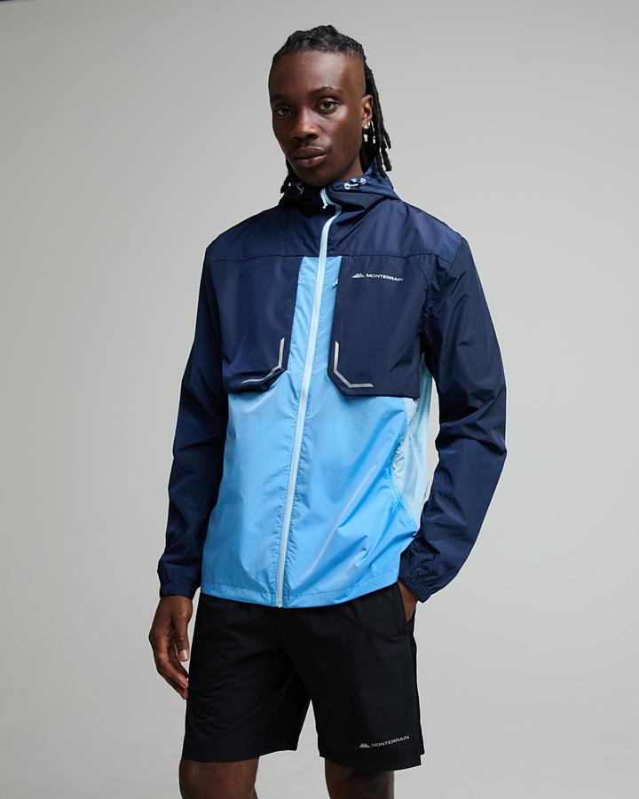 Monterrain Men's Chase 2.0 Windrunner Jacket - Navy