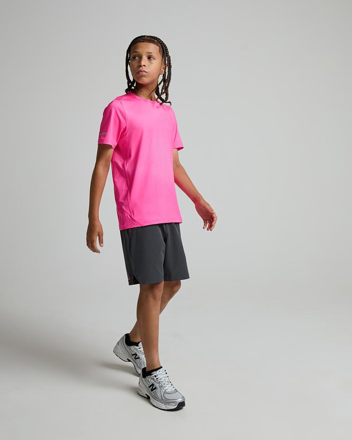 Monterrain Junior Fortitude T-Shirt - Neon Fuschia