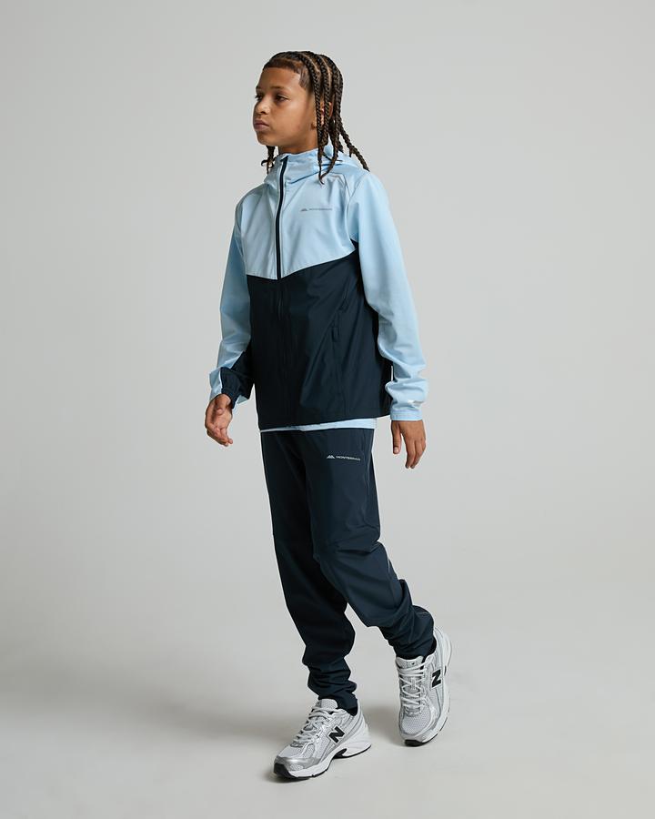 Monterrain Junior Bolt 3.0 Space Dye Windbreaker - Academy Blue Spirit Blue