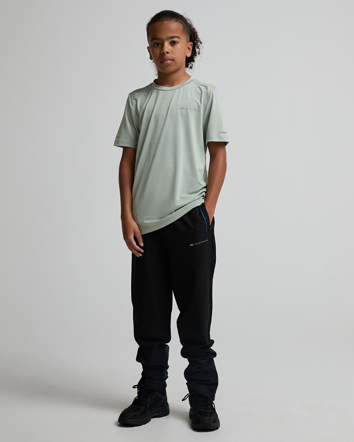 Monterrain Junior Bolt 2.0 Space Dye T-Shirt - Sage Dust