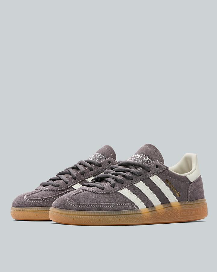 adidas Women's Handball Spezial Trainer - Grey Strata/Off White/Gum 4