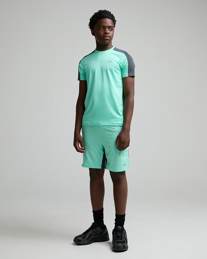 Alpyrex Junior Ontera Poly T-Shirt - Urban Charcoal Halo