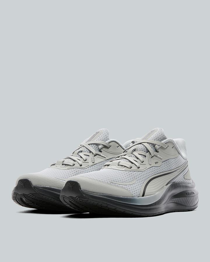 Puma Junior Sky Runner Trainers - Grey Black