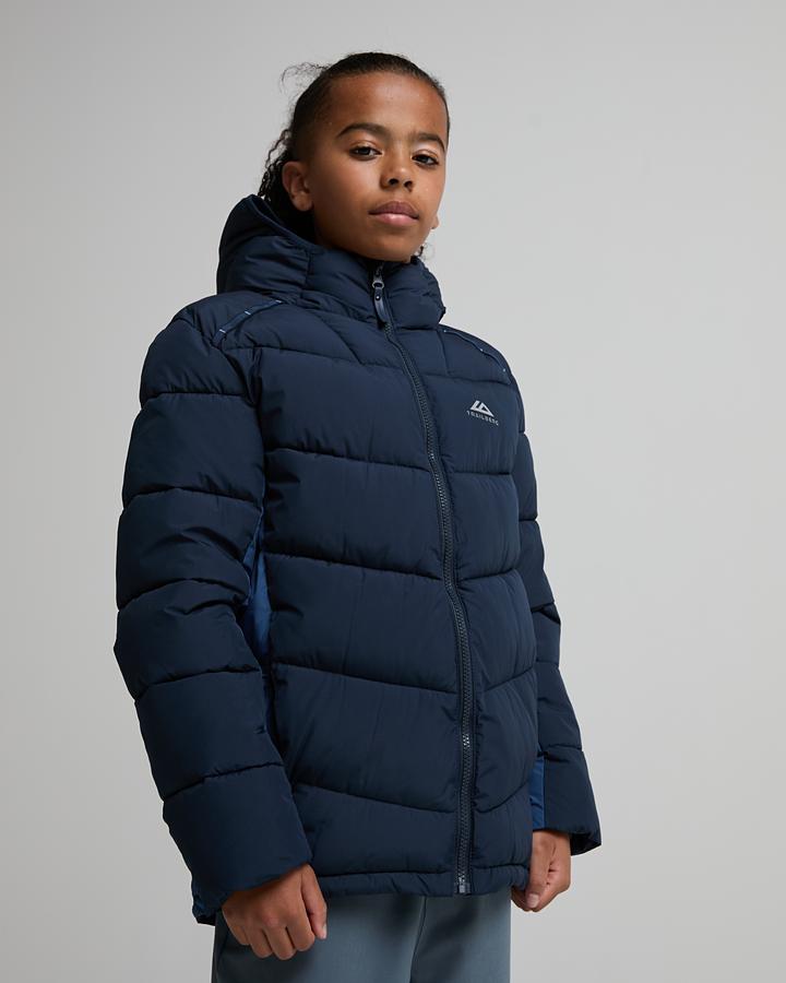 Trailberg Junior Triathlon Peak Insulated Jacket - Storm Blue Midnight Blue