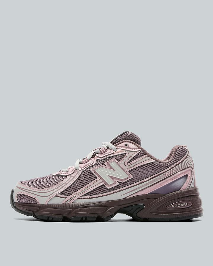 New Balance Junior 740 Trainers - Pebble Pink Chalk