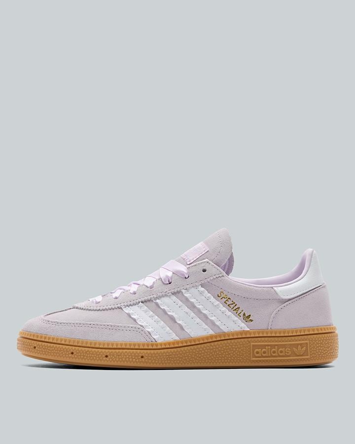 adidas Junior Handball Spezial Trainers - Ice Lavender Footwear White Gum 3